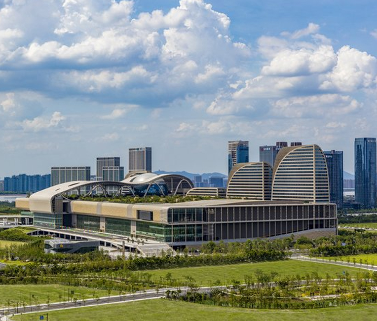 Proyek Hangzhou International Expo Center Tahap II - Proyek Cat dan Pelapis Tahan Api