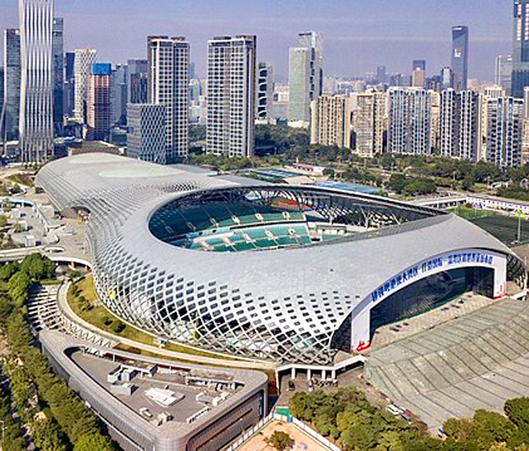 Pusat Olahraga Komprehensif Badang dari Biovalley Internasional Shenzhen